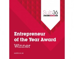 Aaron Crewe Wins Entrepreneur of The Year Award 2020